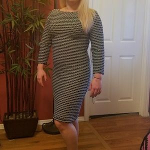 Sharagano brand form fitting dress, size 10